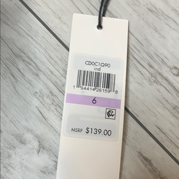 Calvin Klein Navy Cropped Jumpsuit 6 , 12 NWT - Picture 5 of 5